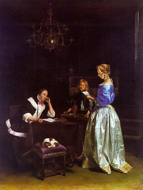 Gerard Ter Borch The Letter_a